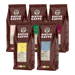 Rigtig Kaffe Organic Brun Pakke 24kg