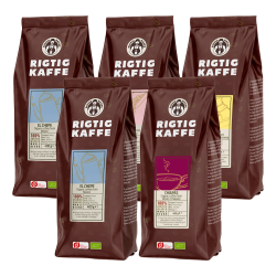 Rigtig Kaffe Mixpaket 2kg