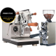 Profitec JUMP Espressomaskin – Exclusive Line inkl. Eureka Mignon Libra 65 Chrome Espressokvarn
