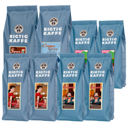 Rigtig Kaffe Mixpaket 5kg Hela kaffebönor