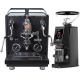 Profitec Drive espressomaskin Svart inkl. Eureka Atom W 65 Casa Mat svart espressokvarn