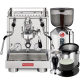 La Pavoni New Cellini Evolution LPSCVS01NO Inkl. La Pavoni Prosumer Espressokvarn, Baristautrustning & Koppar