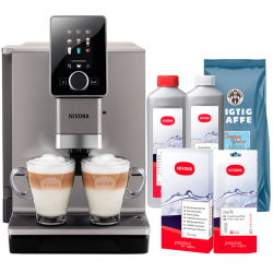Nivona NICR 930 Espressomaskin inkl. Avkalkning, Rengöring, Filter och 1kg Rigtig Kaffe Dolce Crema