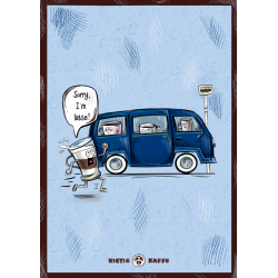 Rigtig Kaffe POUR OVER Poster 21x30 cm