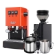 Gaggia Classic E24 Lobster Red Espressomaskin Inkl. Eureka Mignon Zero 55s & Baristautrustning