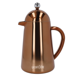 La Cafetière Havana 8 Kop. Stempelkanna Koppar Inkl. La Cafetière Mugg 30 cl 2 Stk Koppar