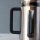 La Cafetière Pisa 8 Koppar Kaffepress Stål Inkl. House of Barista Elektrisk Kaffekvarn & Rigtig Kaffe 400g Hela kaffebönor