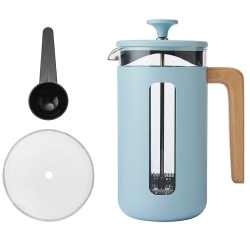 La Cafetière Pisa 8 Kop. Presskanna Himmelblå Inkl. Visselkittel 1,6 L Himmelblå & Mugg 35 cl 2 st Himmelblå