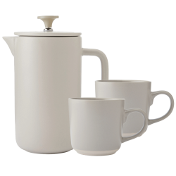 La Cafetière Arezzo 8 Koppar. Kaffepress Latte Inkl. Mugg 35 cl 2 st Latte