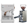 Ascaso Steel Duo PID Polerad Stål Inkl. Eureka Mignon Libra 65 Krom Espressokvarn
