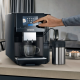 Siemens TP713R19 EQ700 Classic Piano Svart Espressomaskin Inkl. Siemens Mjölkbehållare Glas 0,7 L