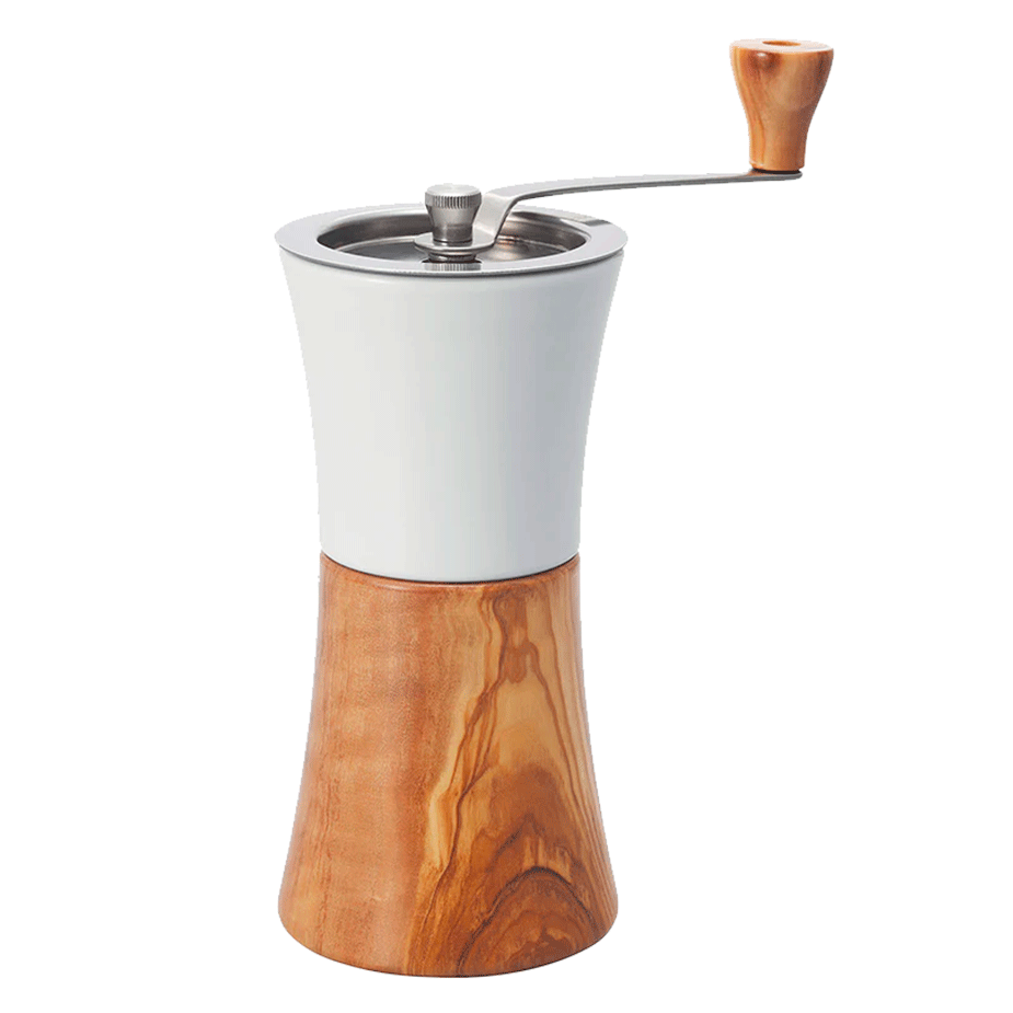 Hario V60 Manuell Kaffekvarn Olivtr&auml;