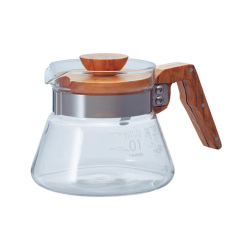 Hario V60 Coffee Server 0,40 L Olivträ