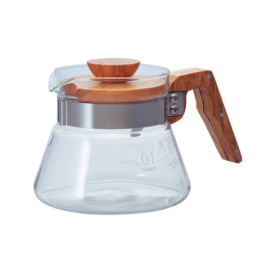Hario V60 Coffee Server 0,40 L Olivtr&auml;