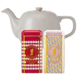 La Cafetière 1,5 L Tebryggare Latte Inkl. Østerlandsk Thehus Pyramidtepåsar 2 x 75 st