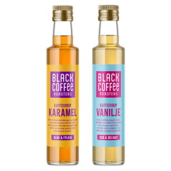 Black Coffee Roasters Karamell & Vanilj Sirap 2×25 cl