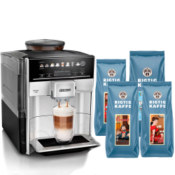 Siemens TE653M11RW EQ6 Plus s300 Espressomaskin Inkl. 2,5kg Rigtig Kaffe