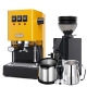 Gaggia Classic E24 Sunshine Yellow Espressomaskin Inkl. Eureka Mignon Zero 55s & Baristautrustning
