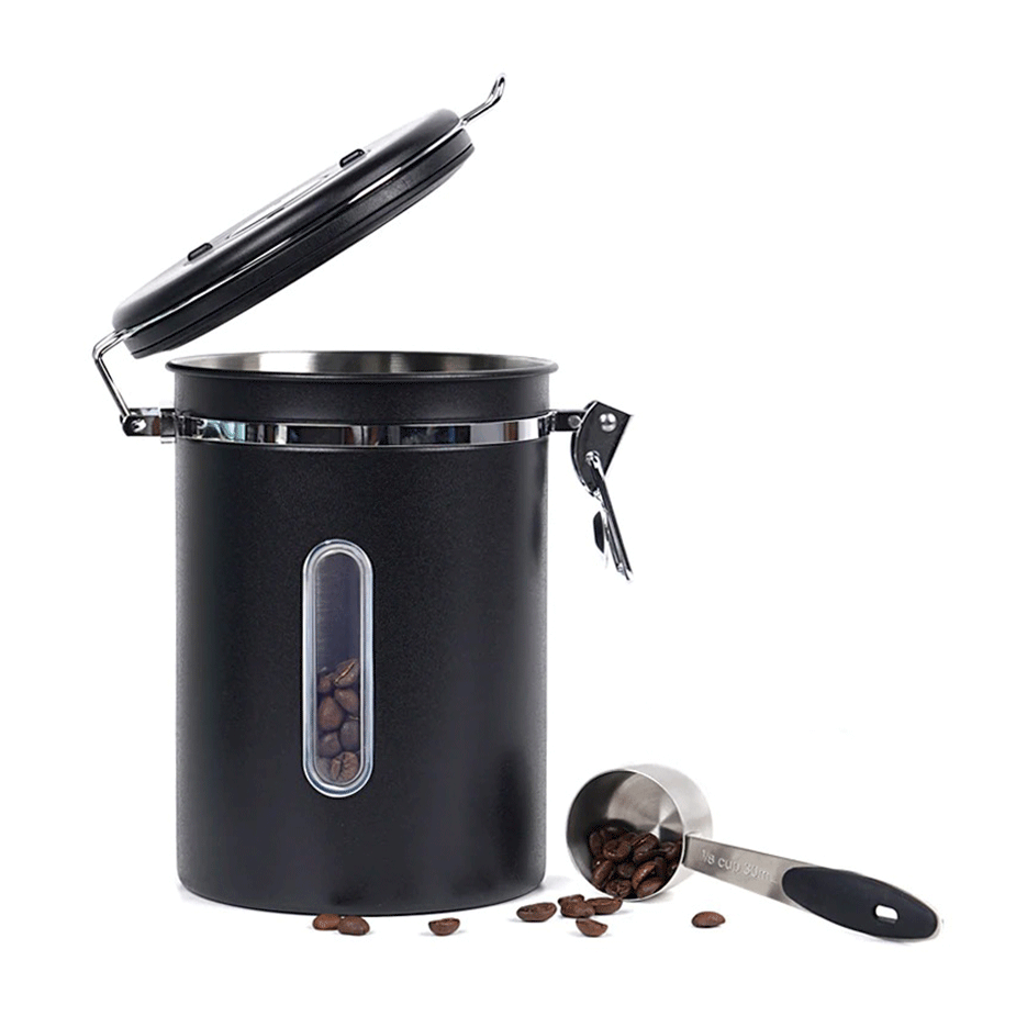 IKAPE Kaffebeh&aring;llare Svart 600g