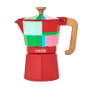 La Cafetière Venice 6 koppar Espressokanna Utopian Lines