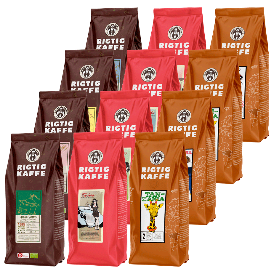 Rigtig Kaffe Mixpaket 5,2kg