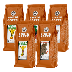 Rigtig Kaffe Mixpaket 2kg