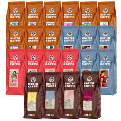Rigtig Kaffe Mixpaket - 21 varianter