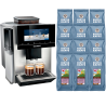 Siemens TQ903RZ3 EQ900 Plus Espressomaskin Inkl. AutoCalc'n Clean & 6kg Rigtig Kaffe Gold Crema Hela kaffebönor