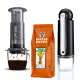 AeroPress Resebryggare inkl. CrushGrind Colombia Resekvarn & 400g Rigtig Kaffe Tanzania No. 2