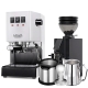 Gaggia Classic E24 Vit Espressomaskin Inkl. Eureka Mignon Zero 55s & Baristautrustning