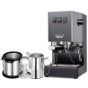 Gaggia Classic E24 Grå Espressomaskin Inkl. Baristautrustning