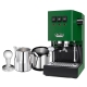 Gaggia Classic E24 Jungle Green Espressomaskin Inkl. Baristautrustning