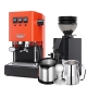 Gaggia Classic E24 Lobster Red Espressomaskin Inkl. Eureka Mignon Zero 55s & Baristautrustning