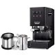 Gaggia Classic E24 Svart Espressomaskin Inkl. Eureka Mignon Perfetto & Baristautrustning