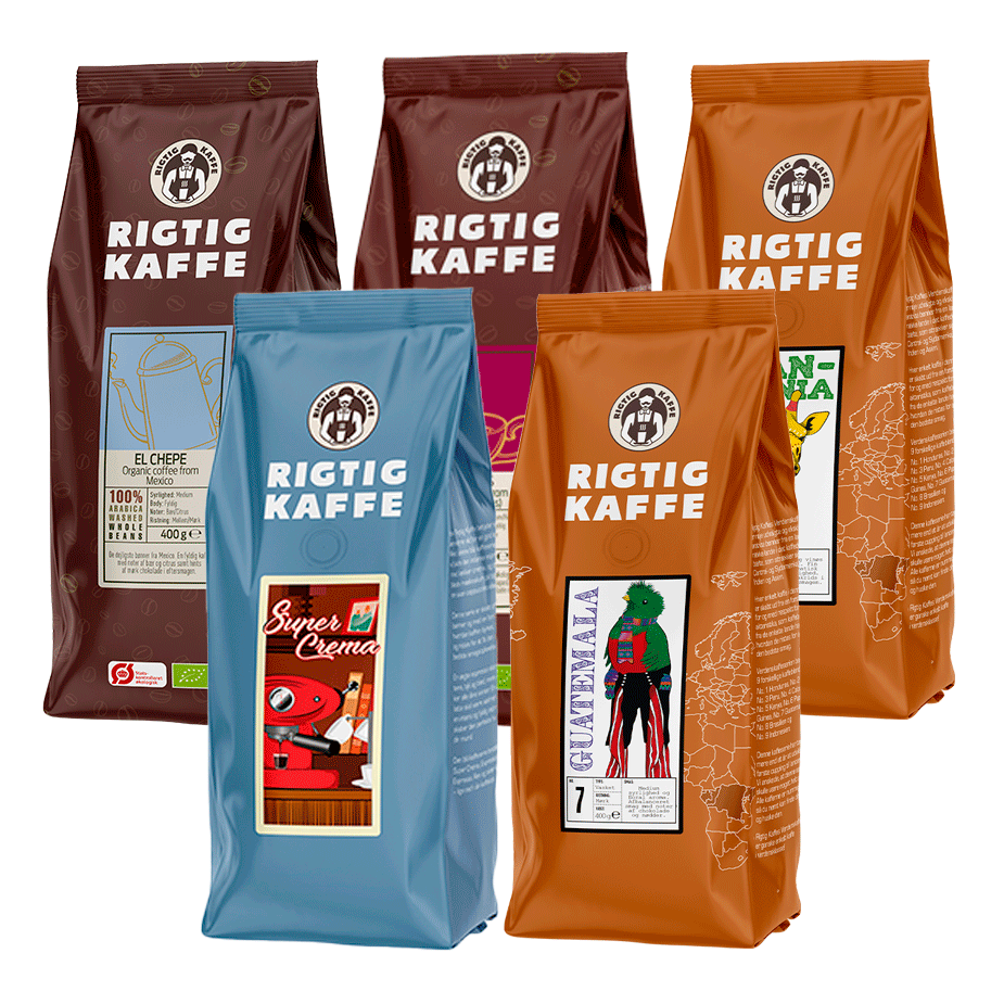 Rigtig Kaffe Mixpaket 2,1kg