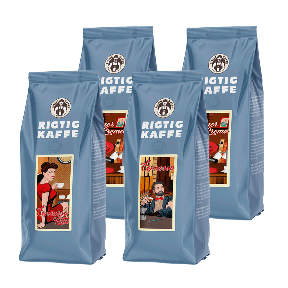 Rigtig Kaffe Mixpaket 2kg