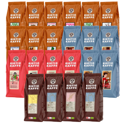 Rigtig Kaffe Mixpaket - 18 varianter