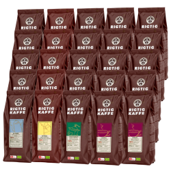 Rigtig Kaffe Ekologisk Mixpaket 10kg Hela kaffebönor