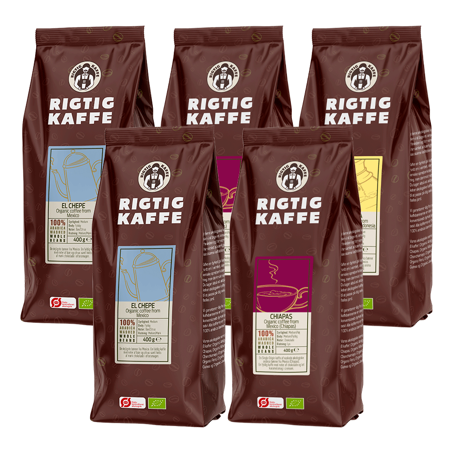 Rigtig Kaffe Mixpaket 2kg