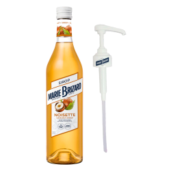 Marie Brizard Hasselnöt Sirap 70 cl Inkl. Pump