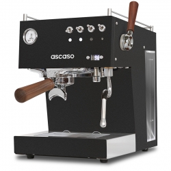 Ascaso Steel Duo Plus Black Espressomaskin Inkl. Eureka Mignon Libra 55 Krom/Mattsvart Espressokvarn & Baristautrustning