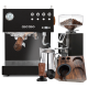 Ascaso Steel Duo PID Svart Espressomaskin Inkl. Eureka Mignon Libra 55 Krom/Mattsvart Espressokvarn & Baristautrustning