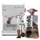Ascaso Steel Duo PID Polerat Stål Espressomaskin Inkl. Eureka Mignon Libra 55 Krom Espressokvarn & Baristautrustning