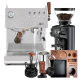 Ascaso Steel Duo Plus Polerat Stål Espressomaskin Inkl. Mahlkönig E64 WS Espressokvarn Svart & Baristautrustning