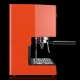 Gaggia Classic E24 Lobster Red Espressomaskin Inkl. Eureka Mignon Zero 65 Speedy Mattsvart Espressokvarn