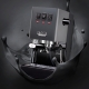 Gaggia Classic E24 Grå Espressomaskin Inkl. Eureka Mignon Zero 65 Speedy Mattsvart Espressokvarn