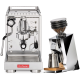 La Pavoni Mini Cellini LPSMCS01EU Espressomaskin Inkl. Eureka Mignon Zero 65 Speedy Krom Espressokvarn