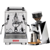 La Pavoni New Botticelli Specialty LPSBSS03NO Espressomaskin Inkl. Eureka Mignon Zero 65 Speedy Chrome Espressokvarn
