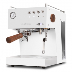 Ascaso Steel Duo PID White Espressomaskin Inkl. Eureka Mignon Zero 65 Speedy Vit Espressokvarn