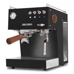 Ascaso Steel Duo PID Svart Espressomaskin Inkl. Eureka Mignon Zero 65 Speedy Mattsvart Espressokvarn